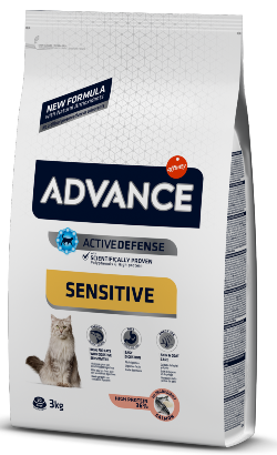 Advance Gato Adulto Sensitive | Salmón y Arroz 10 kg