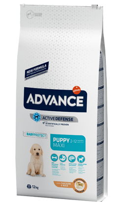  Advance Dog Maxi Puppy Frango & Arroz | 12 kg