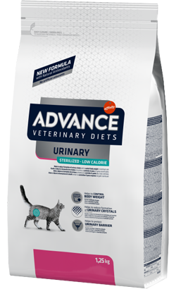 Advance Veterinary Diets Feline Urinary Low Calorie Esterilizado | 1,25 kg