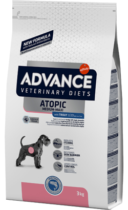 Advance Vet Perro Mediano-Grande Atópico con Trucha | 12 Kg