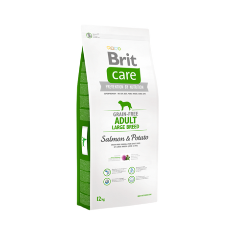 Brit Care Grain-free Dog Adult Large Breed | Salmon & Potato - Pet Premium Food