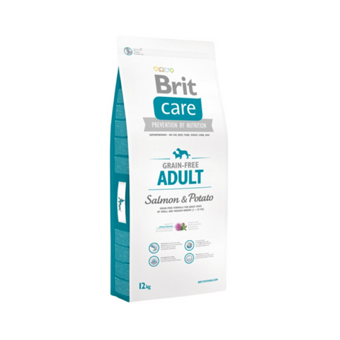 Brit Care Grain-free Dog Adult Salmon & Potato - Pet Premium Food