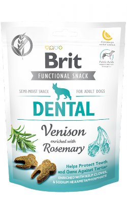Brit Care Dog Functional Snack Dental Venado