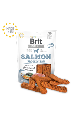 Brit Dog Jerky Snack Barrita de Proteínas Salmón