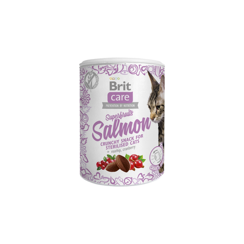 Brit Care Cat Snack Superfruits Salmon - Pet Premium Food