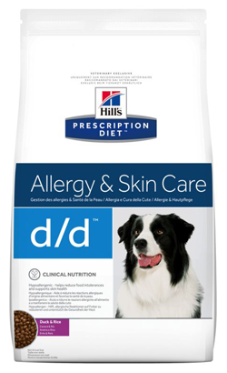Hills Prescription Diet d/d Canine Pato y Arroz | 12 kg