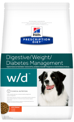 Hills Prescription Diet w/d Canine con Pollo | 12 kg