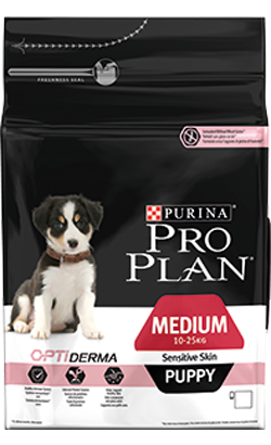Pro Plan Perro Mediano Cachorro Piel Sensible | 12 kg