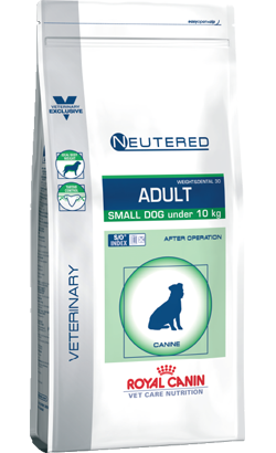 Royal Canin Vet Care Nutrition Perro Adulto Esterilizado Pequeño | 8 Kg
