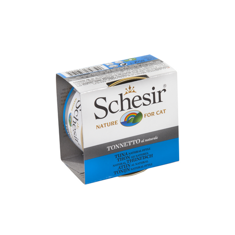 Schesir Cat Atum ao Natural Wet (Lata) | 14 x 85 g - Pet Premium Food