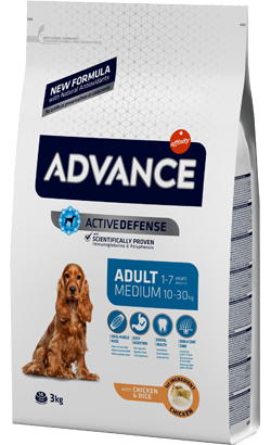 Advance Perro Adulto Mediano Pollo y Arroz | 14 Kg