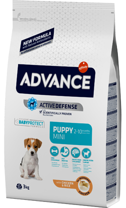 Advance Dog Mini Puppy Frango e Arroz | 7,5 Kg