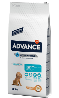 Advance Dog Medium Puppy Pollo & Arroz | 12 kg