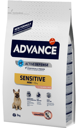 Advance Dog Mini Sensitive Salmón y Arroz | 7,5 kg