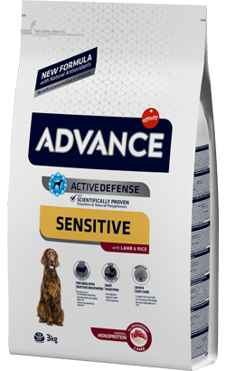 Advance Dog Adult Sensitive Cordero y Arroz | 12 kg